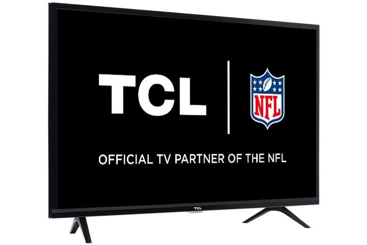 TCL 40” CLASS 3-SERIES HD LED Android SMART TV - 40S334-ca Angled Right