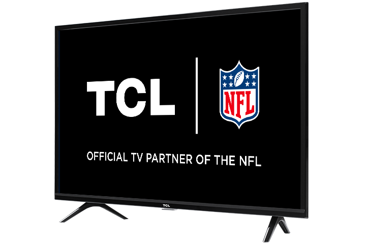 TCL 40” CLASS 3-SERIES HD LED Android SMART TV - 40S334-CA Angled Left
