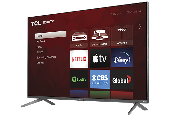 TCL 55" Class 6-Series 4K QLED Dolby Vision HDR Smart Roku TV - 55R635