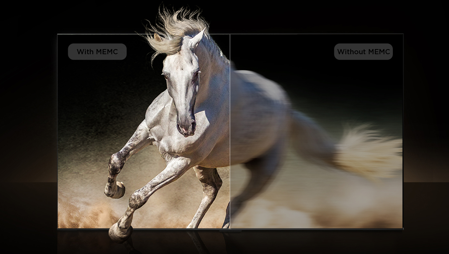 Motion Rate 480 with MEMC Frame Insertion