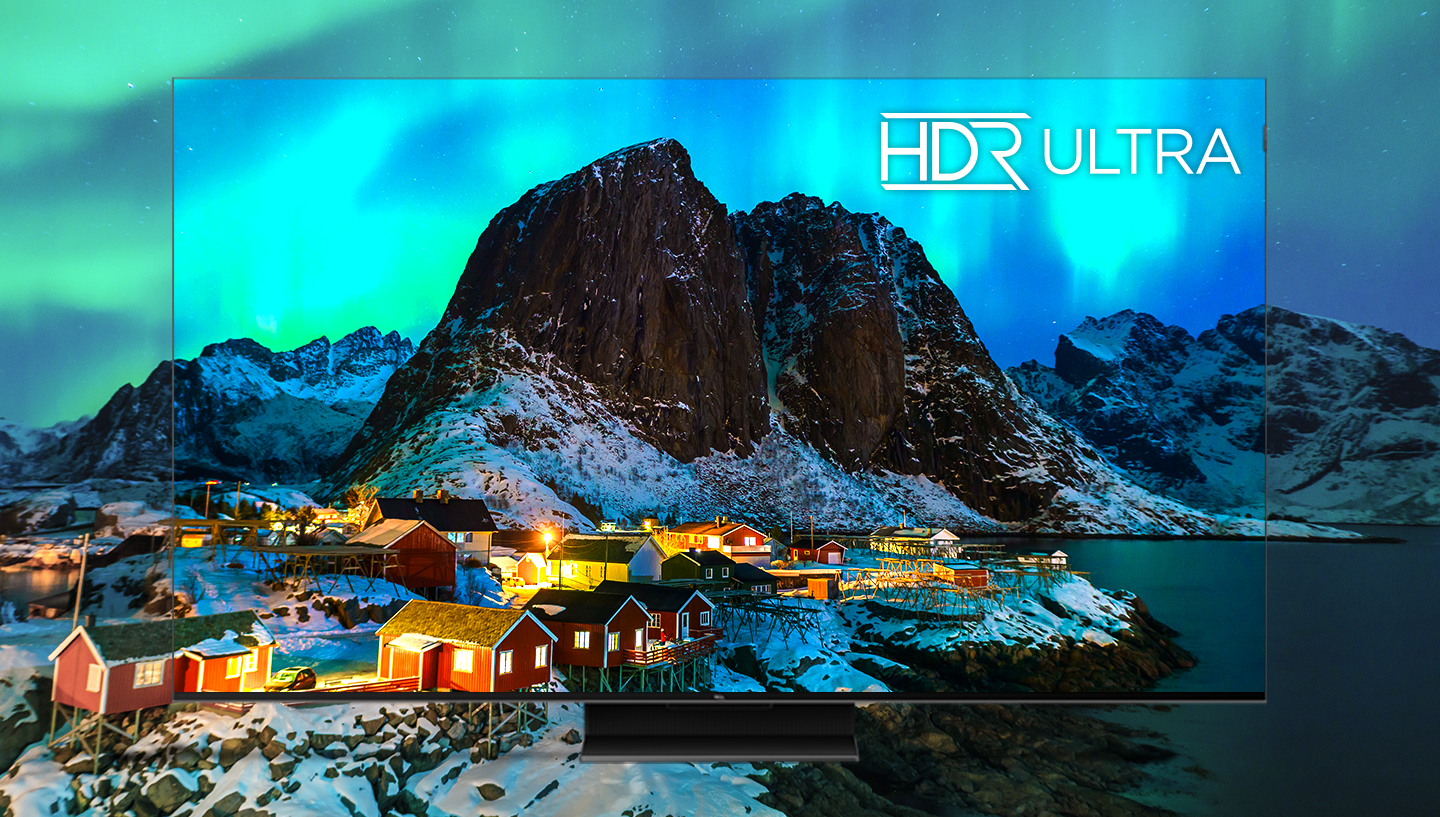 HDR ULTRA with Dolby Vision IQ, HDR10+, HDR10, & HLG 