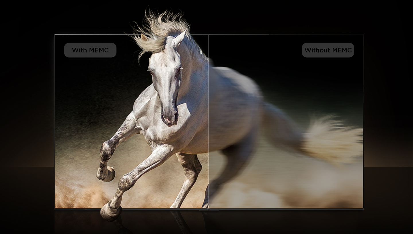 Motion Rate 240 with MEMC Frame Insertion