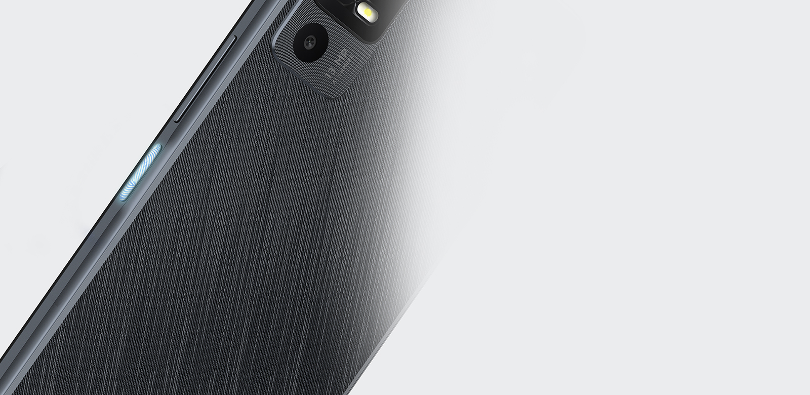 closeup of back of device