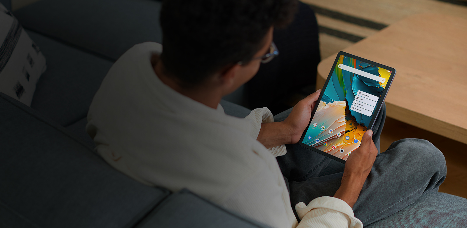 personalized settings menu