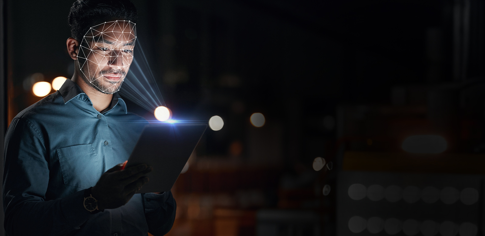 tablet featuring face unlock feature