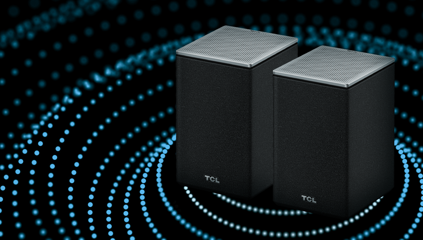 Up firing surround sound Atmos speakers